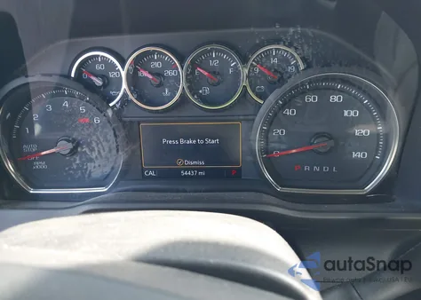 2019 Chevrolet Silverado 1500 Rst из США, поврежденный, VIN 1GCRYEED7KZ310783